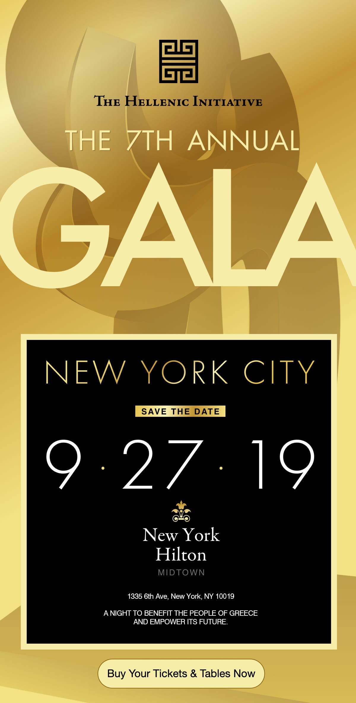 The Hellenic Initiative’s 7th Annual Gala