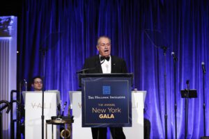 The Hellenic Initiative Chairman, Andrew N. Liveris, welcomes guests to the Gala.